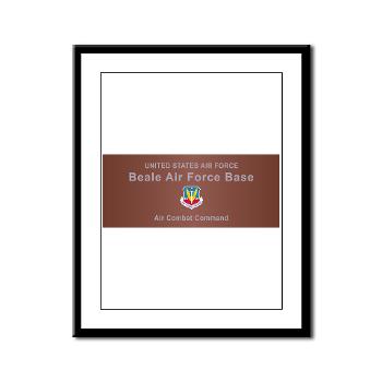 BAFB - M01 - 02 - Beale Air Force Base - Framed Panel Print